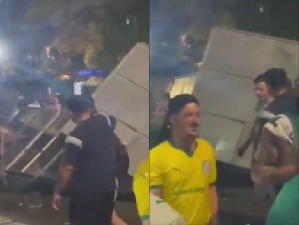 palmeirenses-destroem-estrutura-montada-no-allianz-parque-apos-derrota-para-o-flamengo