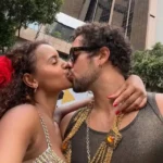 APAIXONADAGleici Damasceno presta homenagem ao namorado diretor: ‘Amor da minha vida’