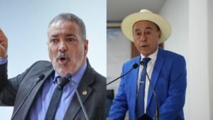 Ao final da leitura da mensagem do prefeito, quem pediu a palavra foi o vereador Neném Almeida, do MDB, oposição assumida à atual gestão