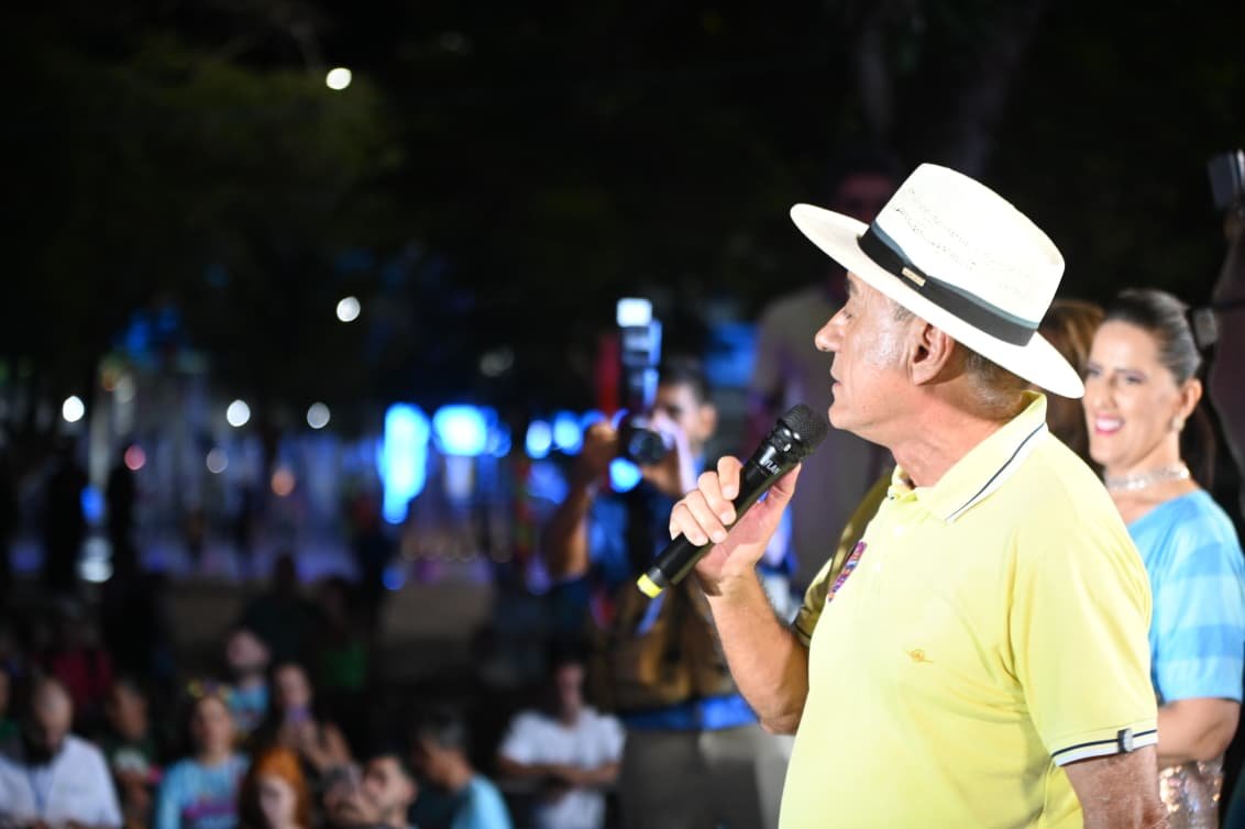 O prefeito destacou que essa é mais uma festa que entra pra história.