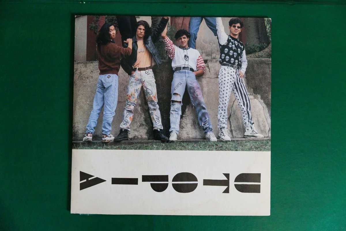 Capa do LP do Utopia, grupo anterior aos Mamonas Capa do LP do Utopia, grupo anterior aos Mamonas