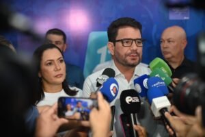 Gladson diz seu pré-candidato à presidência do Brasil é o senador Flávio Bolsonaro