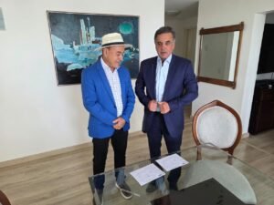 Aécio declara apoio a Bocalom e fala em “novo caminho” para o Acre