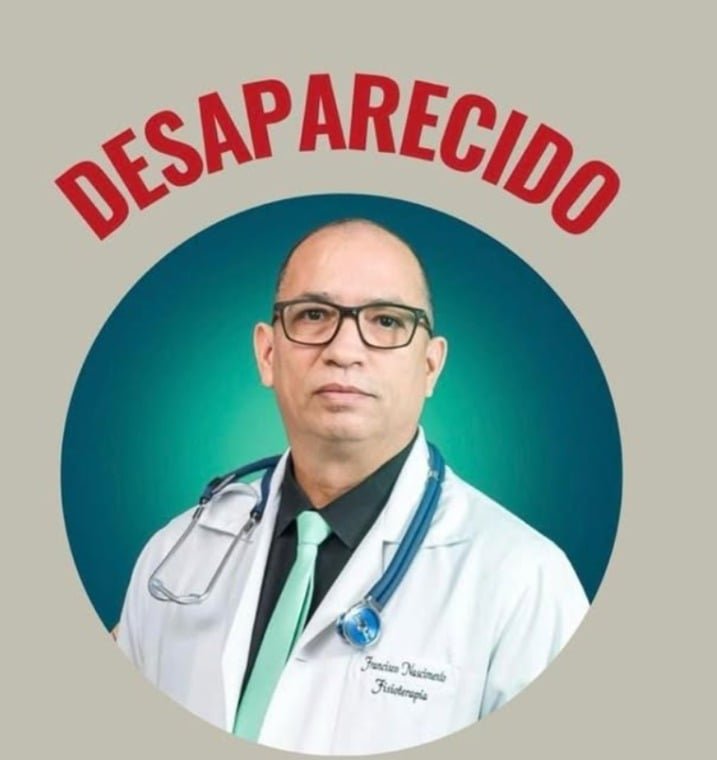 Fisioterapeuta é dado como desaparecido