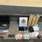 FORAM PRESOSTrês adolescentes são apreendidos por envolvimento com tráfico durante operação da PM