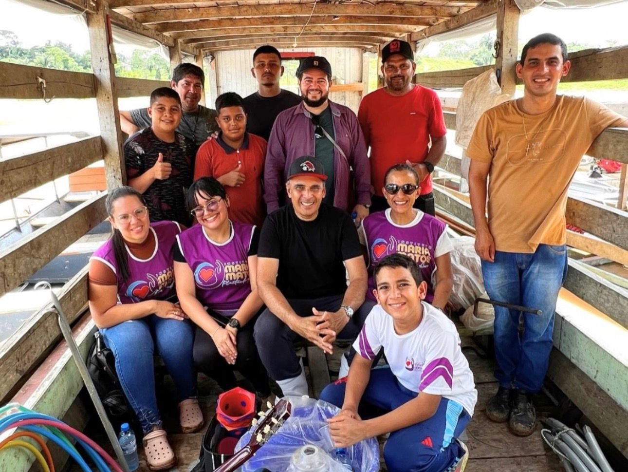 Instituto Maria Matos leva ações sociais e esportivas para comunidade rural de Sena