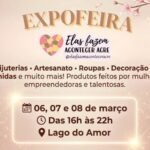 ExpoFeira “Elas Fazem Acontecer” reúne mulheres empreendedoras no Lago do Amor em Rio Branco