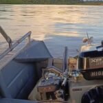 VÍDEO“Na bubuia, eu vou”: acreana conta perrengue após motor de barco falhar em rio, no interior
