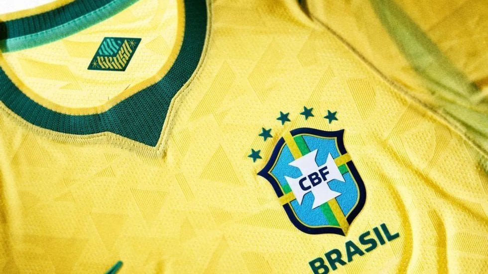 Brasil lança nova camisa amarela para a Copa do Mundo 2026