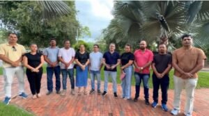 Comitiva de vereadores de Sena Madureira