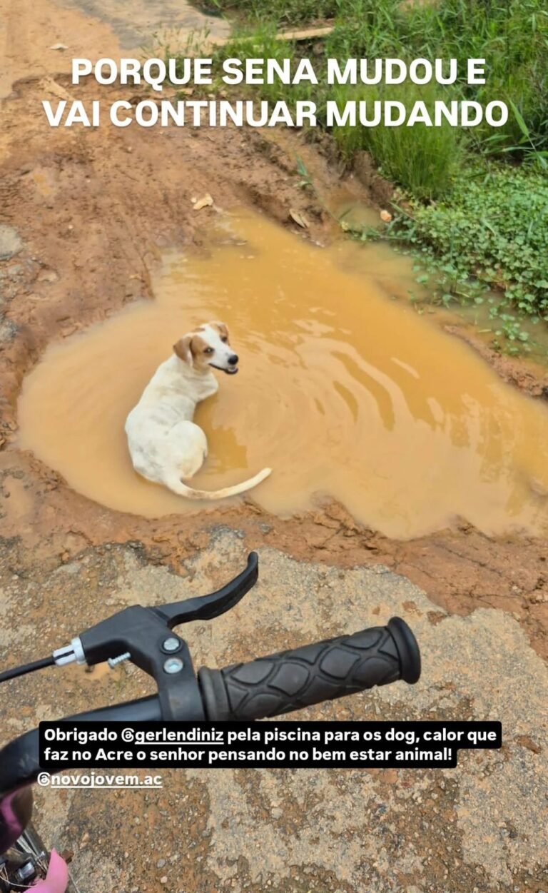 Jovem expõe precariedade de ruas em Sena Madureira