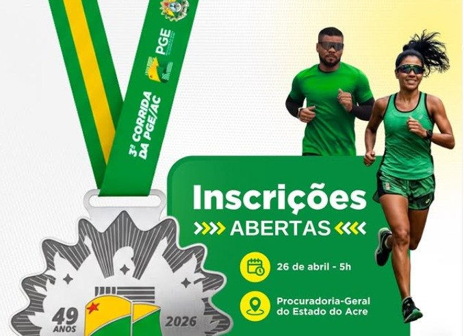 Veja detalhes da Corrida da PGE com percursos de até 21 km