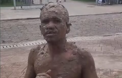 “Homem de areia” viraliza ao dançar hits dos anos 90 no centro de Rio Branco