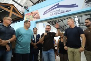 Alysson visitou o Mercado Municipal São Francisco