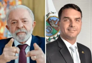 Em evento Flávio Bolsonaro acusa governo Lula de aparelhar a PF