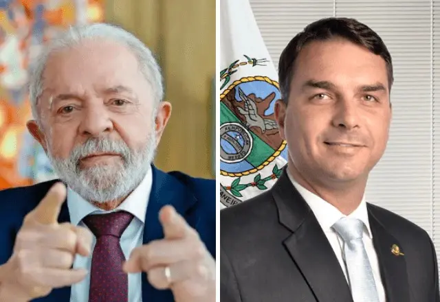 Em evento Flávio Bolsonaro acusa governo Lula de aparelhar a PF