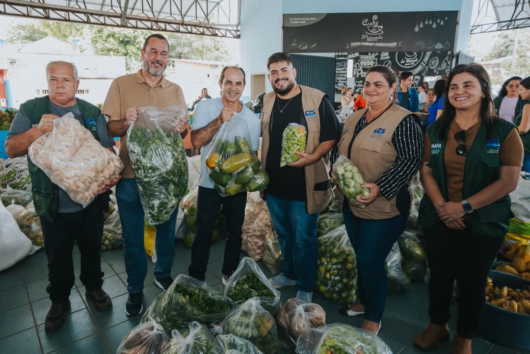 Cruzeiro do Sul recebe itens do Programa de Aquisição de Alimentos