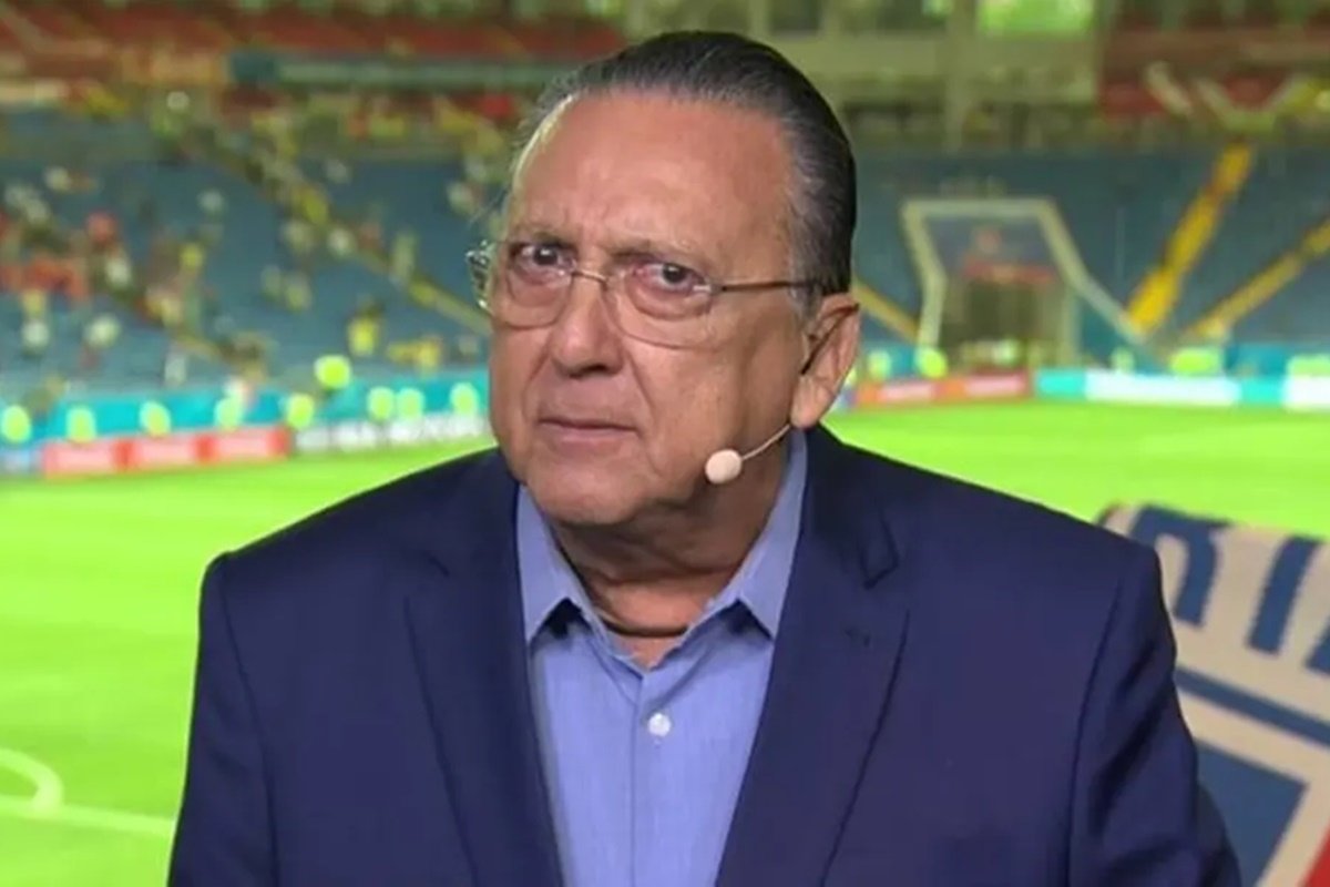 Galvão Bueno narra centésimo gol do Brasil em Copas após susto