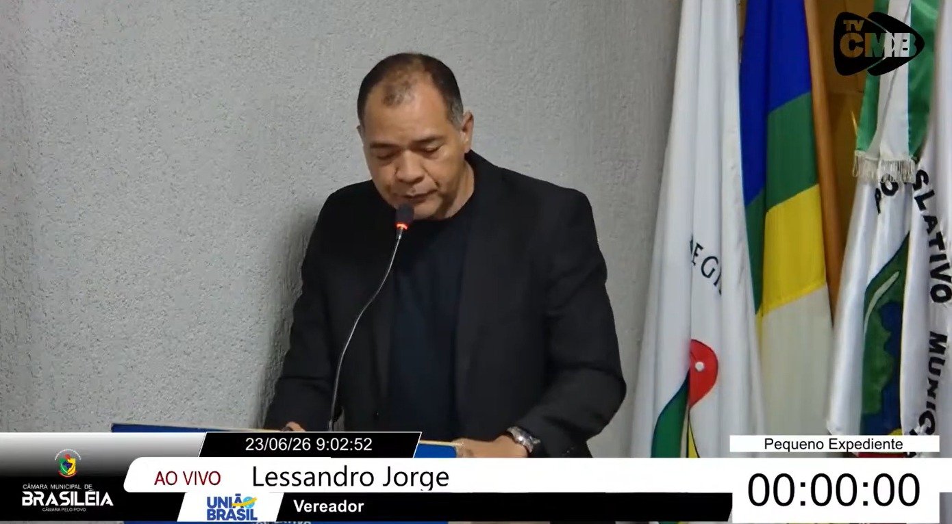 Líder do prefeito, Lessandro Jorge renuncia ao mandato de vereador em Brasiléia