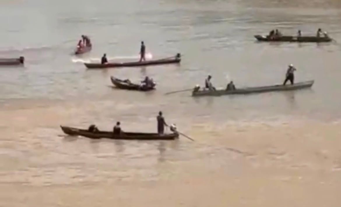 Piracema de mandin segue mobilizando pescadores na divisa do Acre