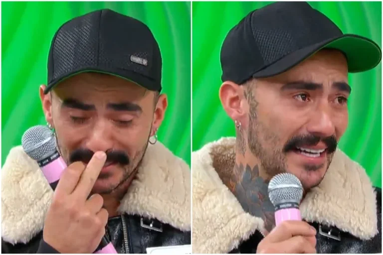 Em lágrimas no ‘Domingo Legal’, influenciador relata ameaças após vídeo de suposto ovni
