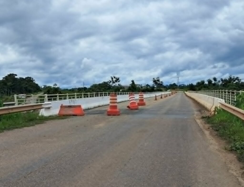 DNIT interdita ponte sobre o rio Caeté nesta sexta para obras na BR-364