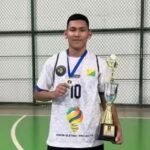 Jovem de Sena Madureira conquista campeonato estadual de vôlei