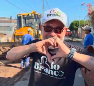 Alysson acompanha operação tapa-buracos neste sábado em Rio Branco