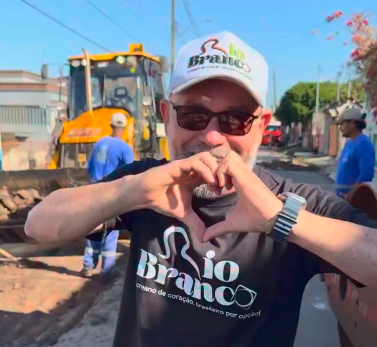 Alysson acompanha operação tapa-buracos neste sábado em Rio Branco