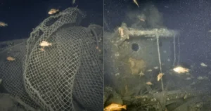 Naufrágio é fotografado por primeiro veículo a visitar destroços do Titanic