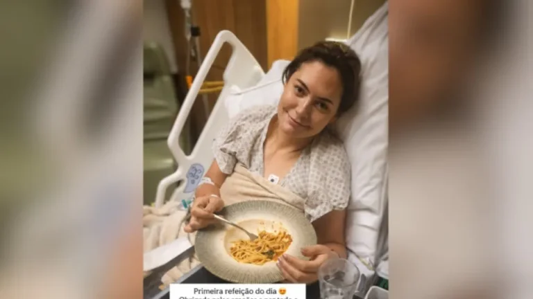 Michelle Bolsonaro faz post em cama de hospital e agradece orações