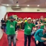 Bolsonaristas ovacionam Bocalom e João Marcos Luz em encontro de apoiadores