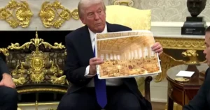 Trump chama decisão sobre o salão de baile de uma “desgraça nacional”