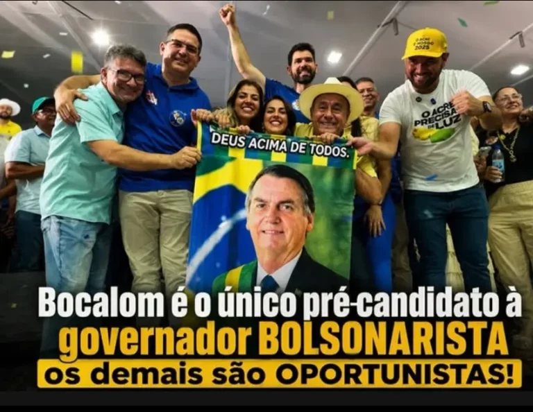 Bocalom diz que é o único bolsonarista e chama candidatos de oportunistas