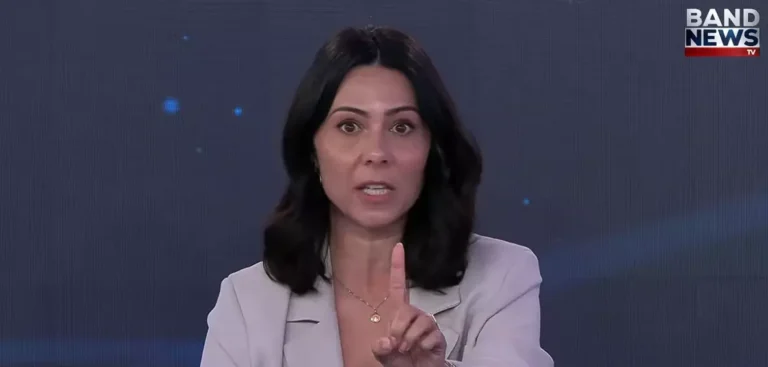 Apresentadora da Band faz desabafo após ausência de candidatos em debate