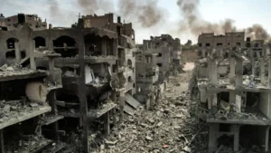 Prédio desaba em Gaza e mata ao menos 21, e ministro de Israel ameaça retomar guerra