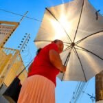 Calor intenso transforma rotina de quem precisa enfrentar as ruas de Rio Branco