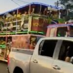 Carreta da Alegria participa de ato pró-Flávio Bolsonaro em Rio Branco