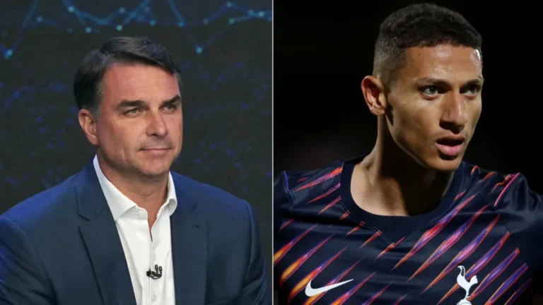 O que aconteceu entre Richarlison e Flávio Bolsonaro? Entenda a polêmica